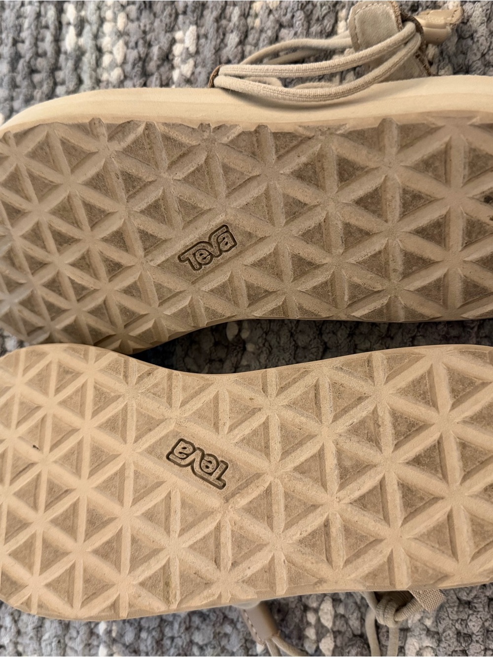 Teva Women’s Strappy Platform Sandals in Beige - Picture 3 of 4
